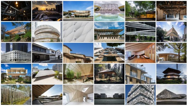 một số công trình của Kengo Kuma